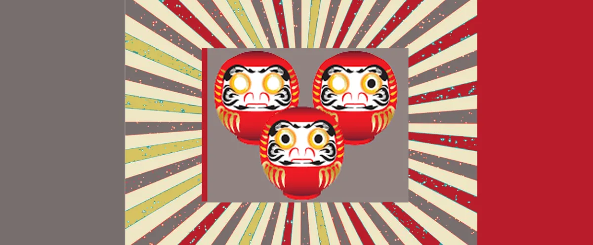 Un daruma para el 2021: objetivo, perseverancia, paciencia y gratitud